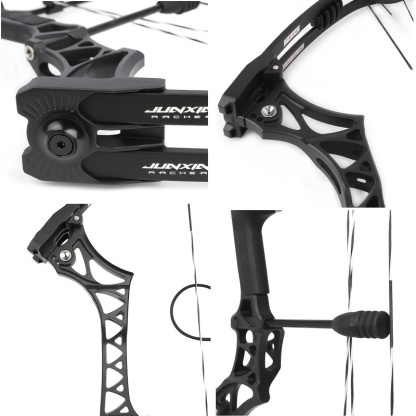 JUNXING M108 Compound Bow and Arrows Kit for Target & Hunting
