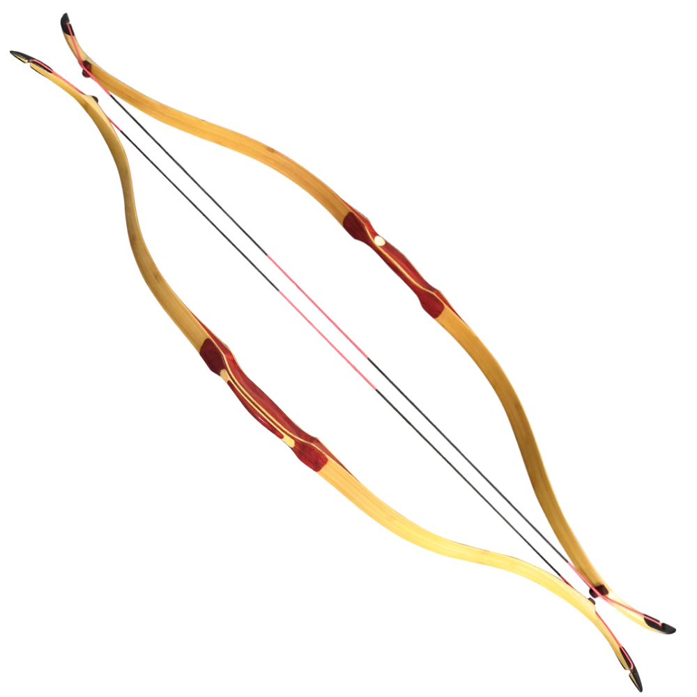 15-50lbs Traditional Bow Kit Hunting Archery LongBow
