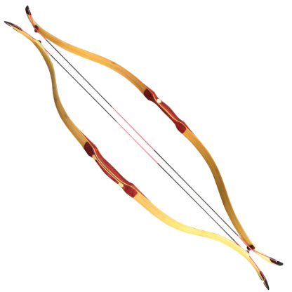 15-50lbs Traditional Bow Kit Hunting Archery LongBow