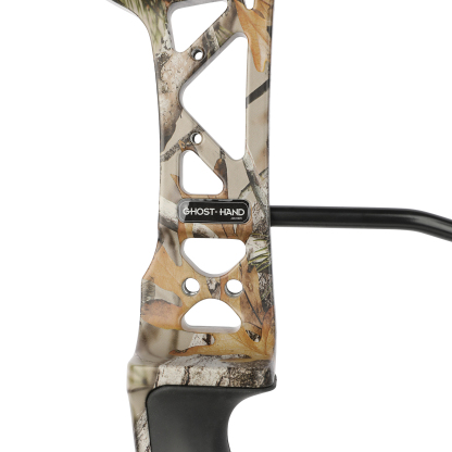 Adjustable Compound Bow 30-70 lbs, Axle-to-Axle 30.5" for Hunting