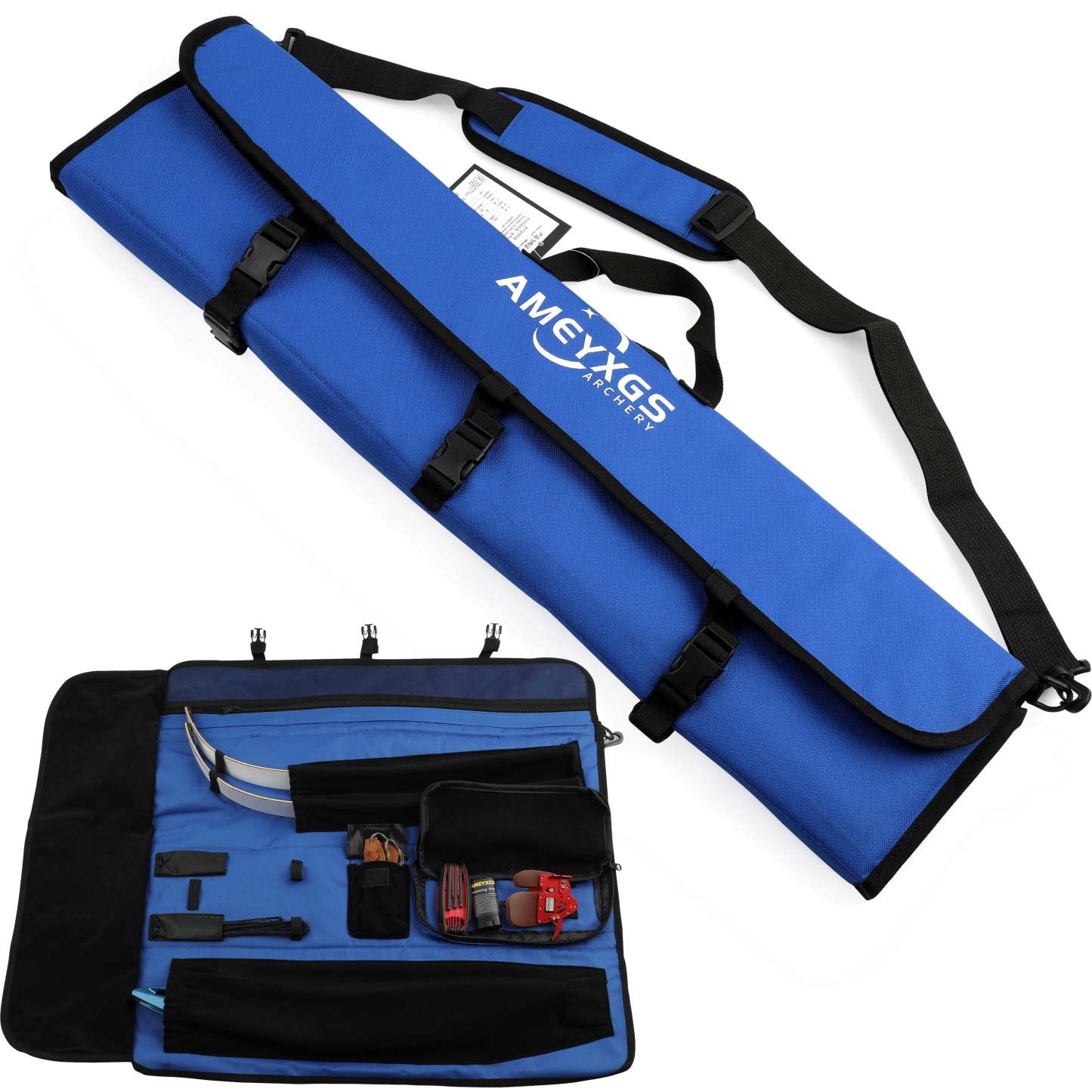 🎯AMEYXGS Recurve Bow Bag Archery Case Shoulder Handle Carrying-AMEYXGS Archery