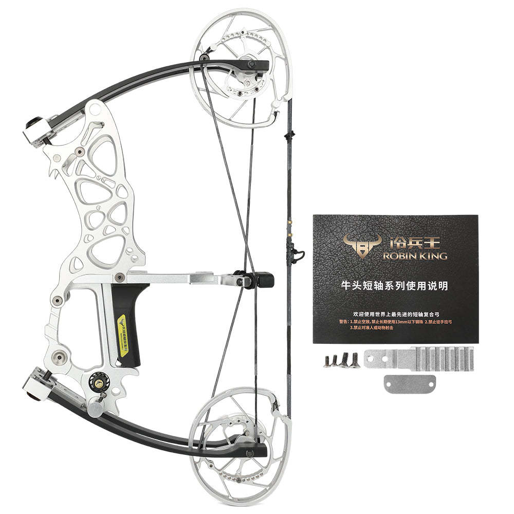 🎯ROBIN KING 201 Archery Compound Bow Short Axis 35-70lbs-AMEYXGS Archery