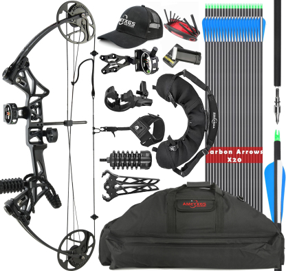 Topoint M1 Compound Bow 19-70 LBS Hunting Target Archery