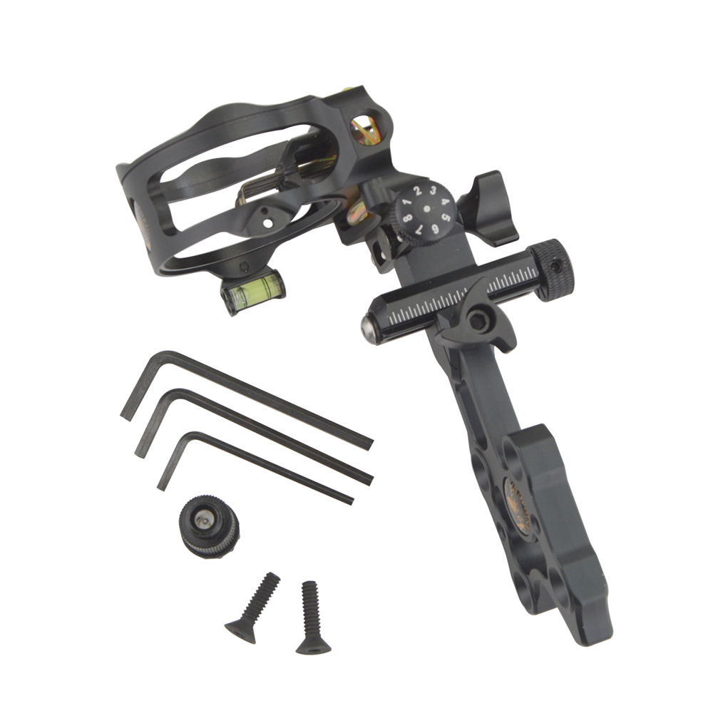 Topoint 7-Pin Sight DB8170 Aluminum Alloy with Adjustable Fiber Optic