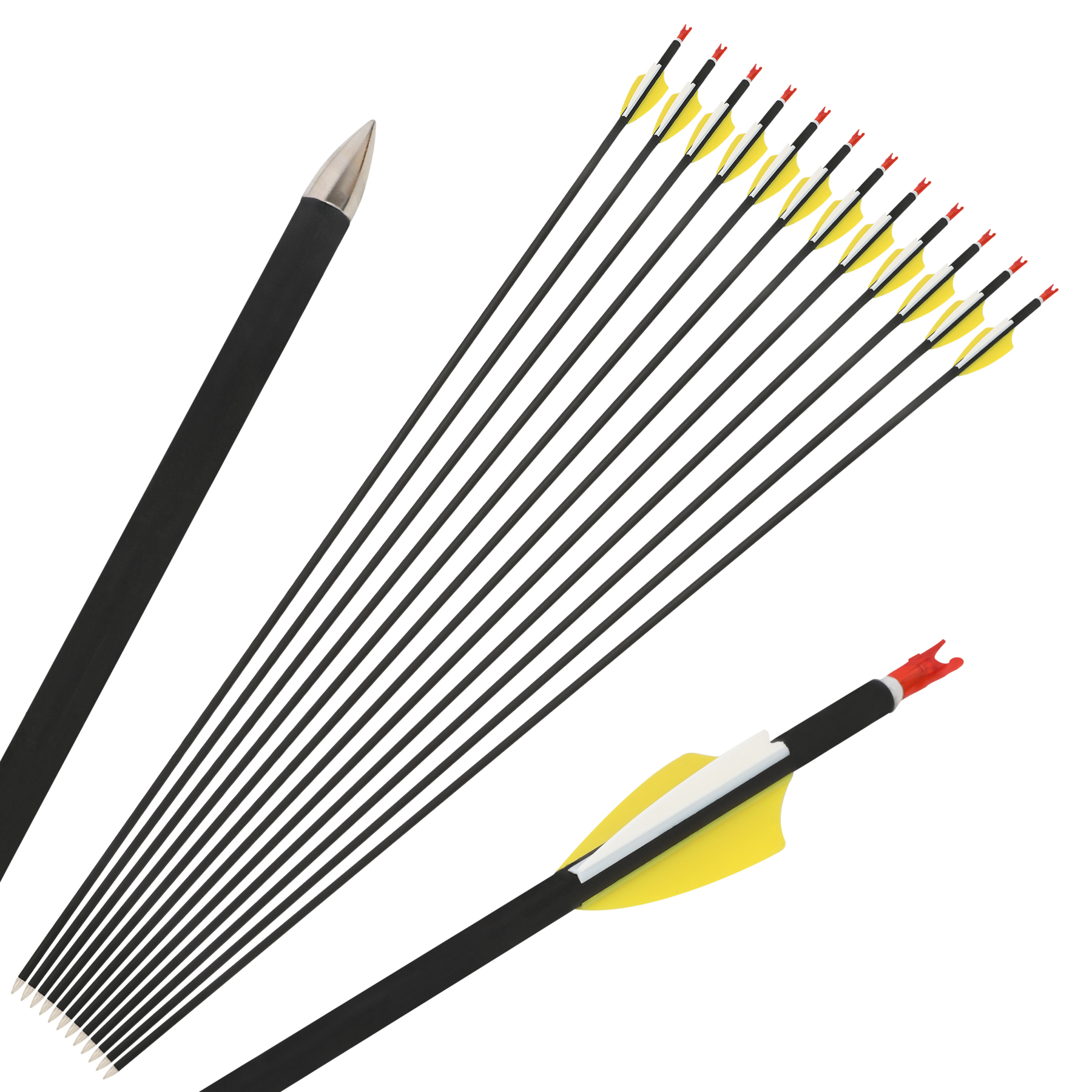 4.2mm Carbon Arrows for Competitive Archery Target