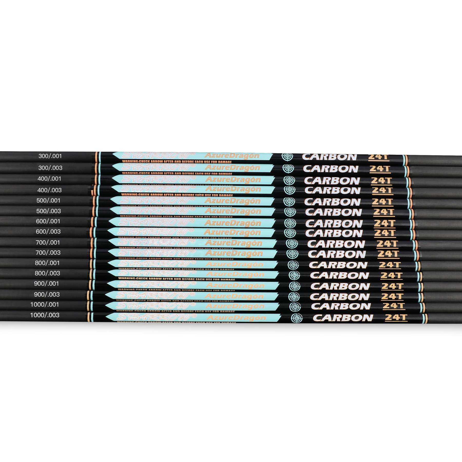 🎯4.2mm Pure Carbon Arrow Shafts +/- .001" Spine 300-1000 for Recurve Bow Target-AMEYXGS Archery