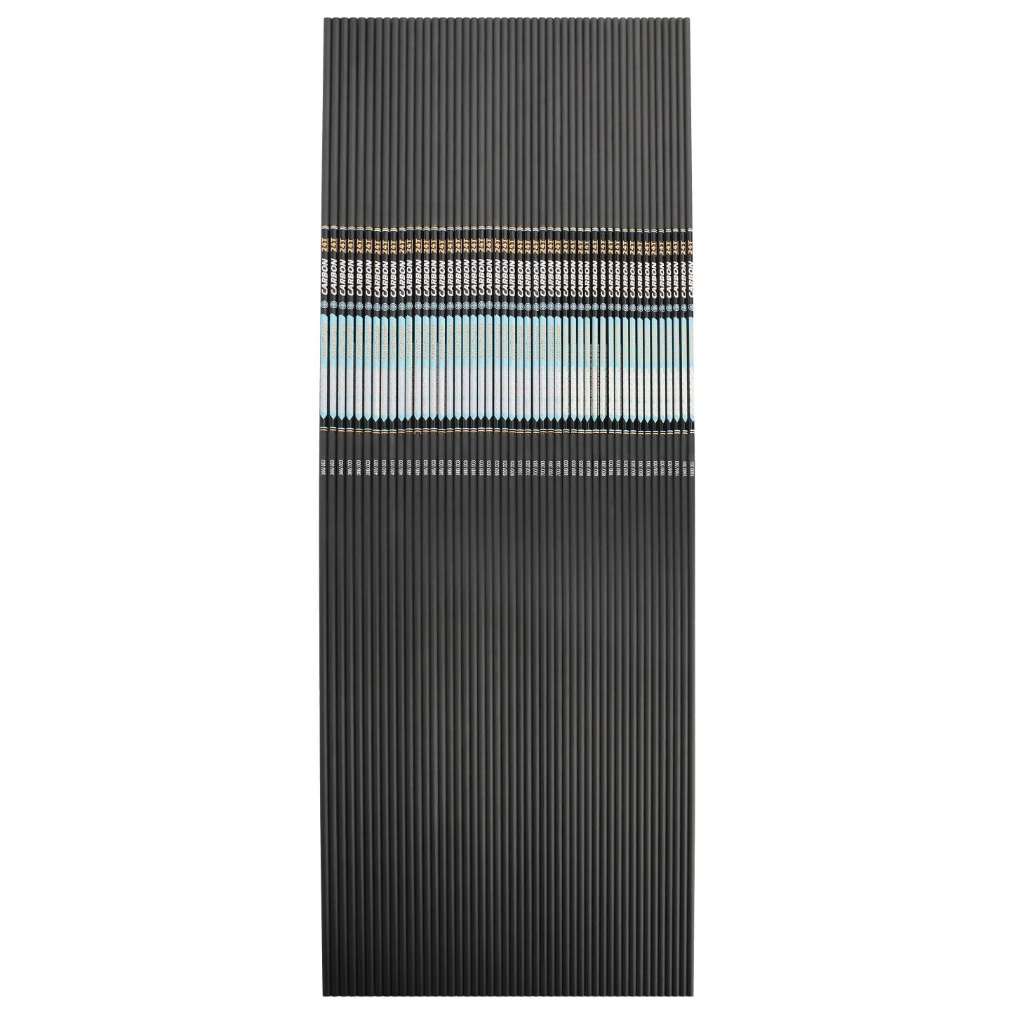🎯4.2mm Pure Carbon Arrow Shafts +/- .001" Spine 300-1000 for Recurve Bow Target-AMEYXGS Archery