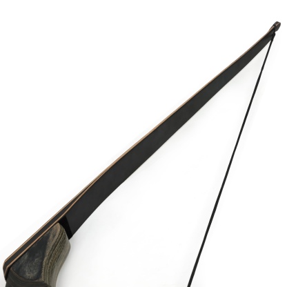 Black Hunter Wooden Recurve Takedown Bow 30-45lbs for Adults