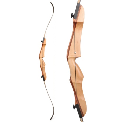 Recurve Bow Complete Kit 66'' for Hunting & Practice 14-24lbs