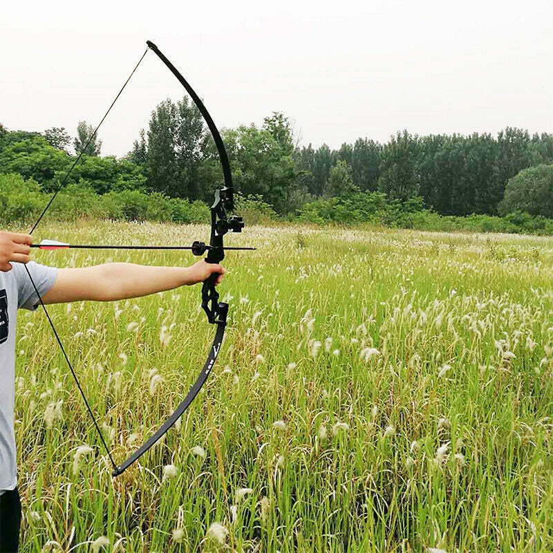 🎯40/50lbs Professional Archery Straight Takedown Recurve Bow Fishing Hunting-AMEYXGS Archery