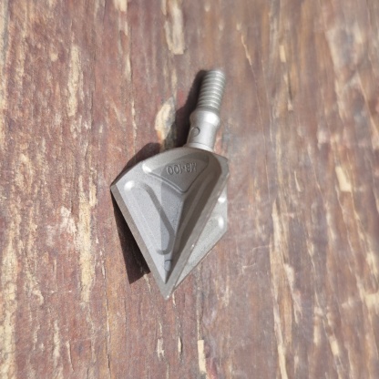  100Gr Stainless Steel Screw-in Broadhead Arrowhead Tip Bow Tatget 