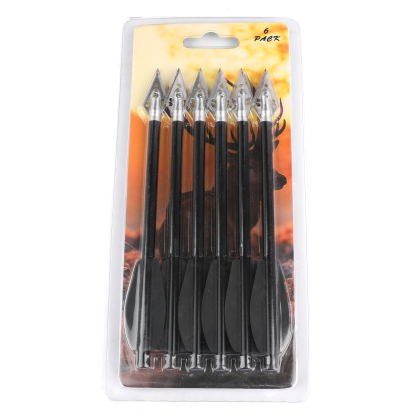 AMEYXGS 6.3"Arrow Bolts Aluminum Arrow Mini Bow Hunting Archery 24X 