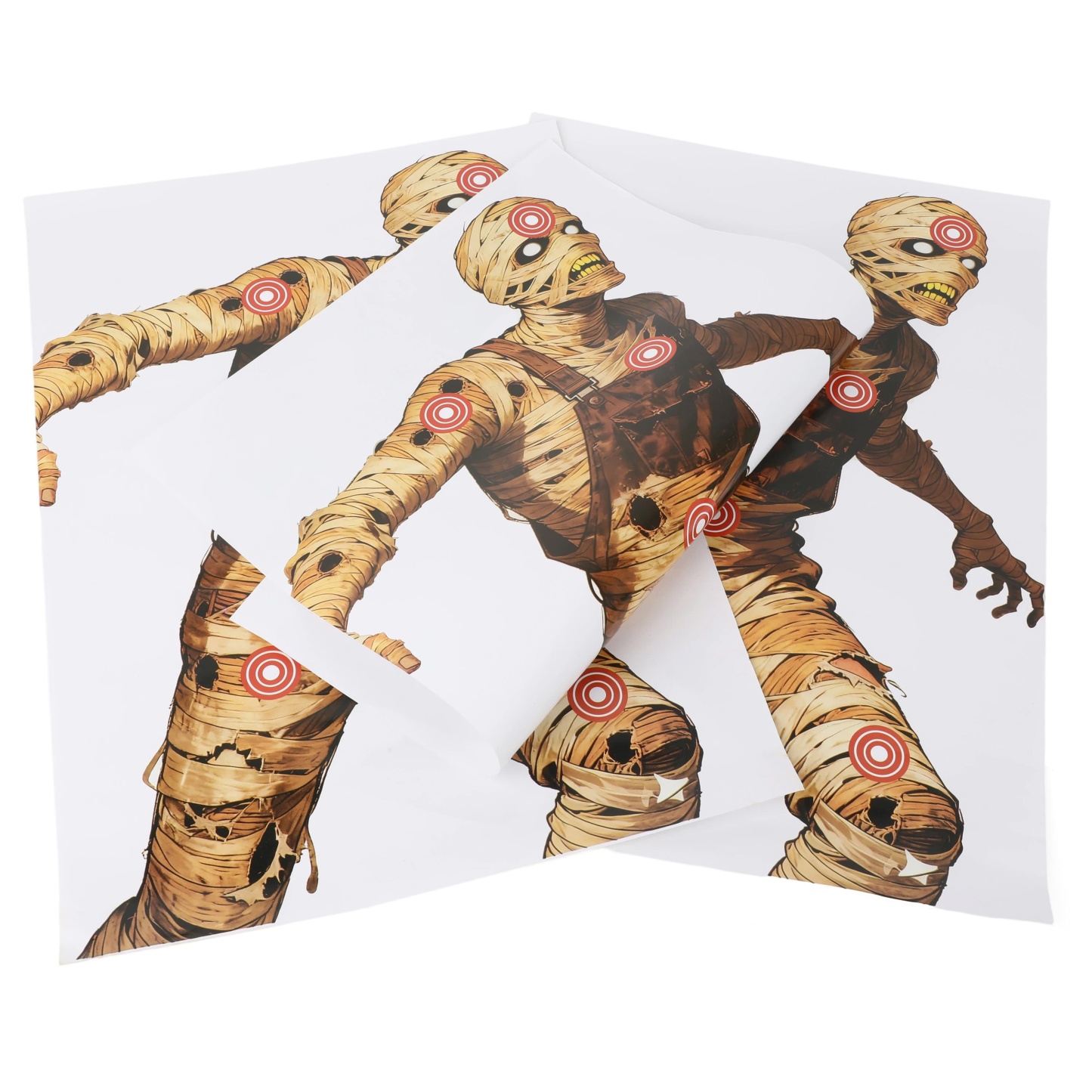 Archery Paper Target Faces 45×40cm Tactical Design (10 Pack)