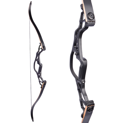 KMH 62-Inch Recurve Bow Set with Fiberglass Limbs (50/55/60 lbs)