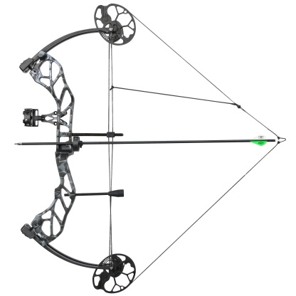 Adjustable 19–70LBS Camo Compound Bow Set – 320FPS Precision Christmas Gift for Hunters