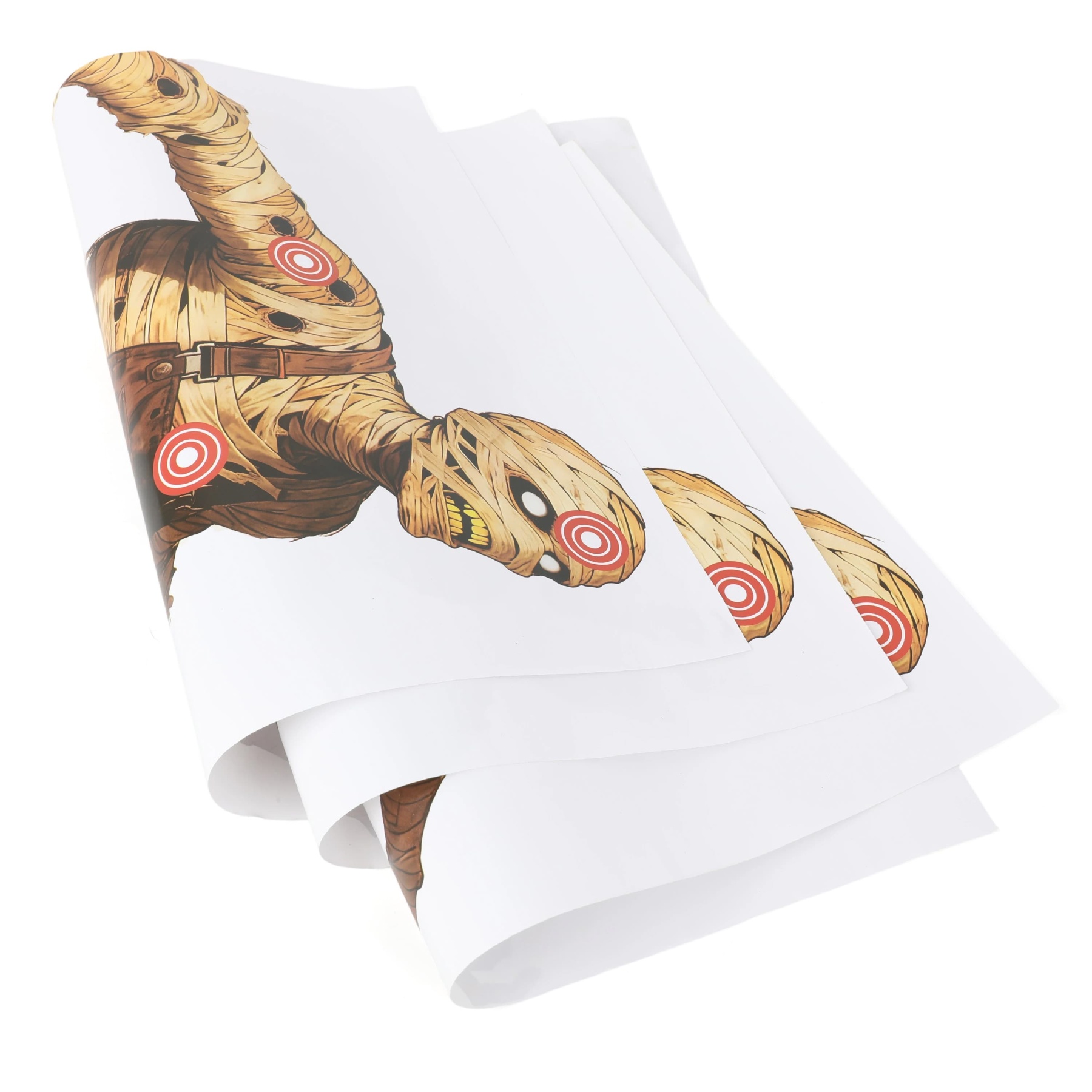 Archery Paper Target Faces 45×40cm Tactical Design (10 Pack)