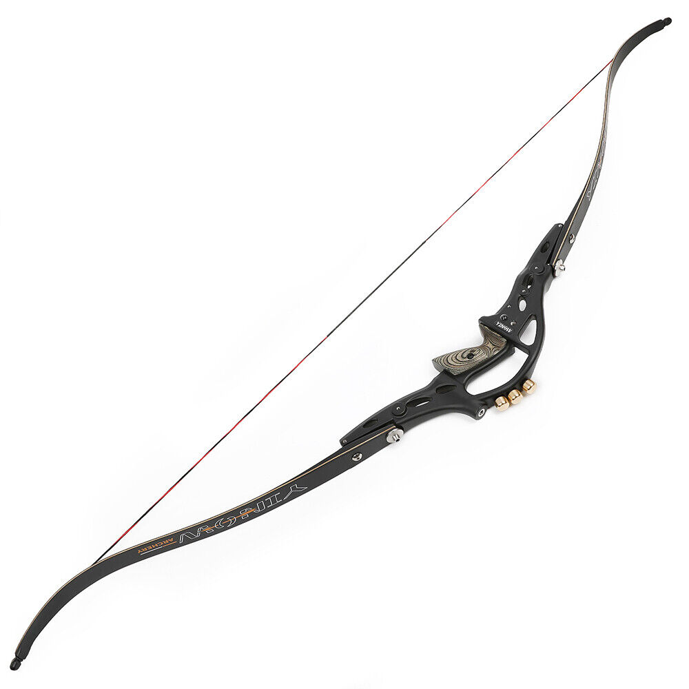 ILF 62'' Recurve Bow 20-50lbs Limbs Bamboo  19'' Riser American Bow