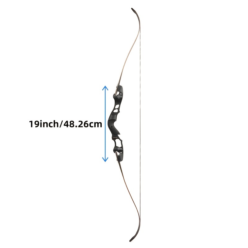 40–60LBS Aluminum Alloy Recurve Bow Set – Hunting & Target Archery Kit