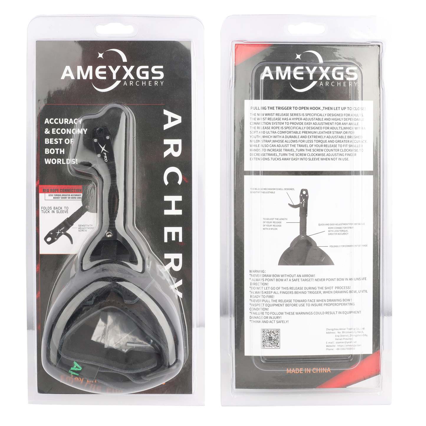 🎯AMEYXGS Archery X PRO Release Aid for Compound Bow Hunting-AMEYXGS Archery