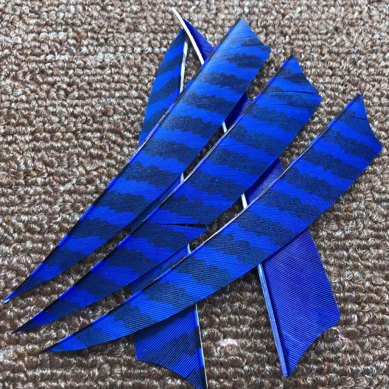 🎯50pcs Arorw Feathers 3‘’4‘’ 5''Turkey Archery for DIY Arrows Practice Target-AMEYXGS Archery