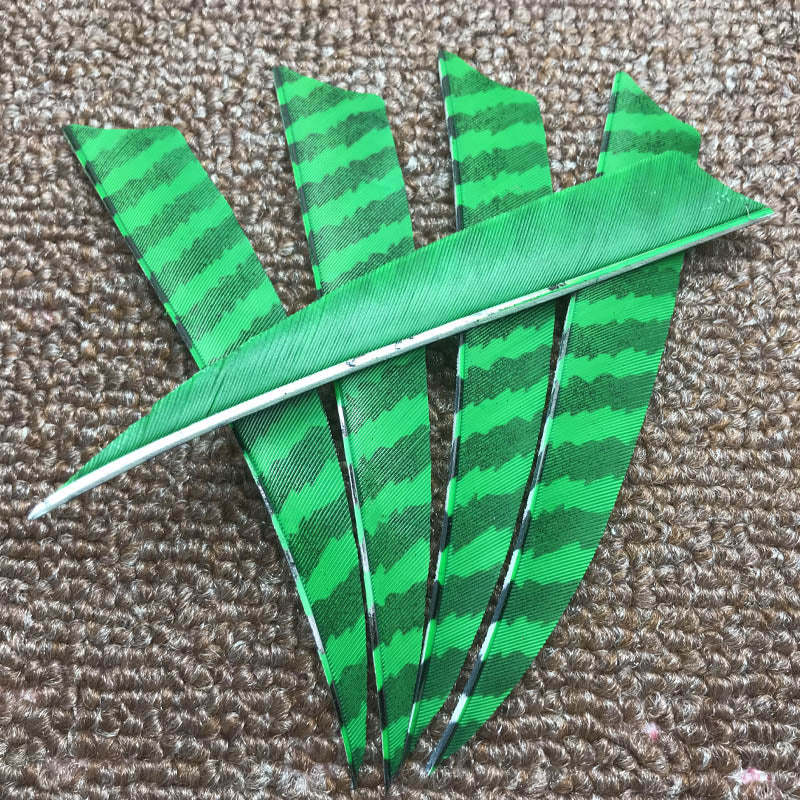 🎯50pcs Arorw Feathers 3‘’4‘’ 5''Turkey Archery for DIY Arrows Practice Target-AMEYXGS Archery