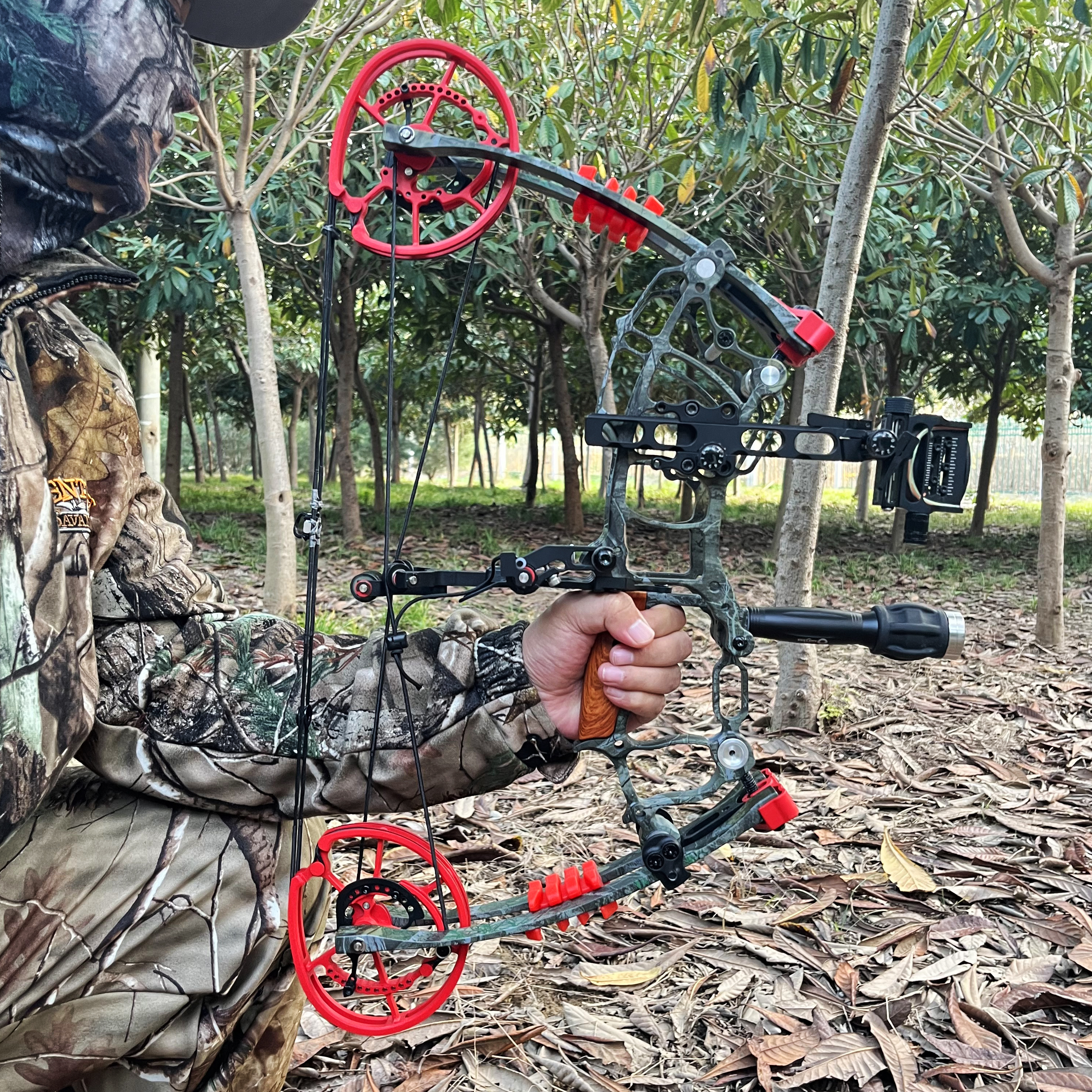 Villain Dual-Purpose Compound Bow (30-70 lbs, 420 FPS Steel Ball)