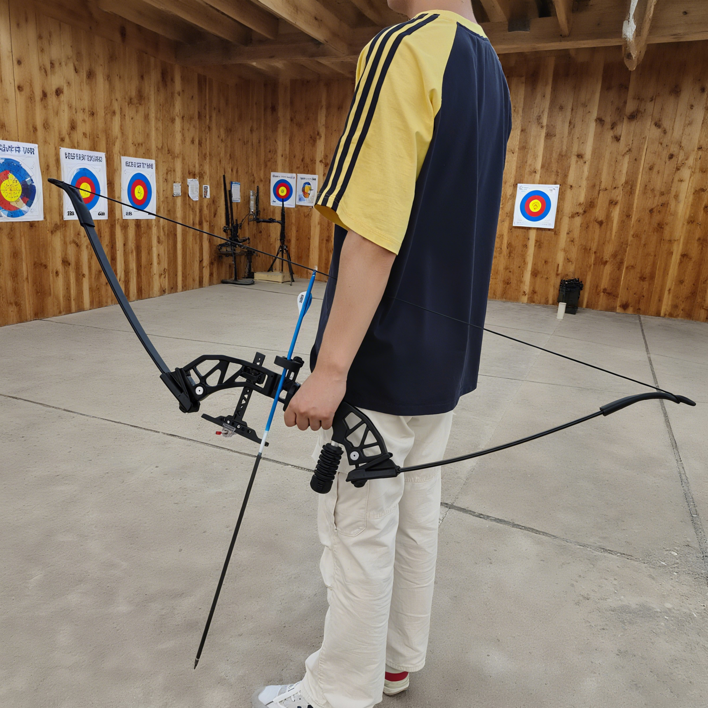 AMEYXGS Archery Bow Kit for Hunting Beginners Halloween Gift