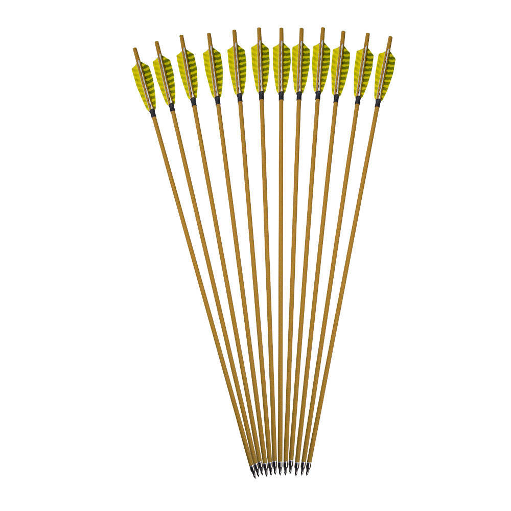 🎯 Pure Carbon Arrows Handmade Archery Gear Traditional Bow-AMEYXGS Archery