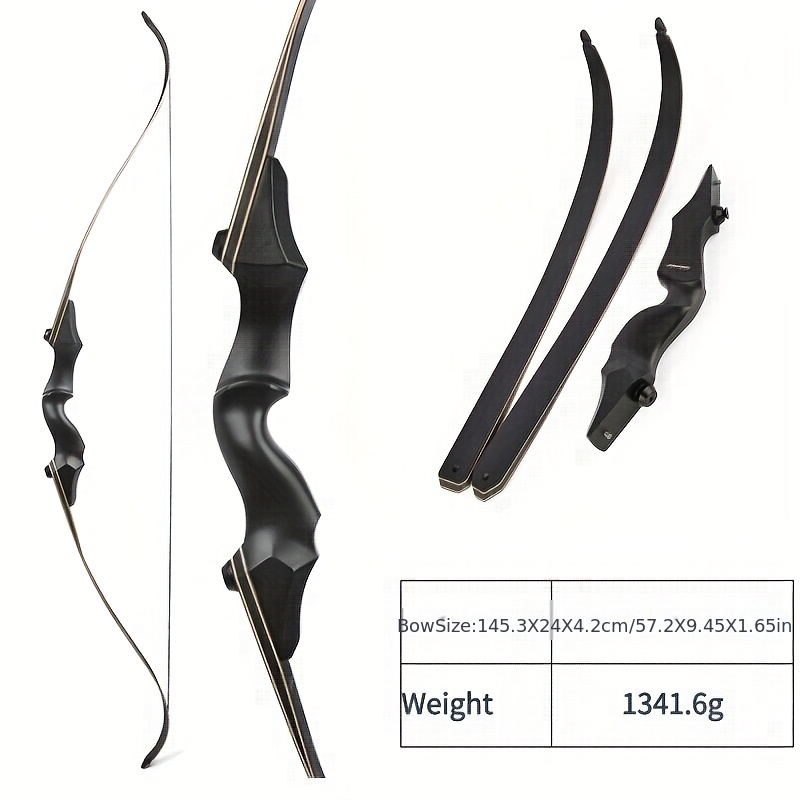 1 Set High-Quality Recurve Bow Set  for Target Shooting & Hunting