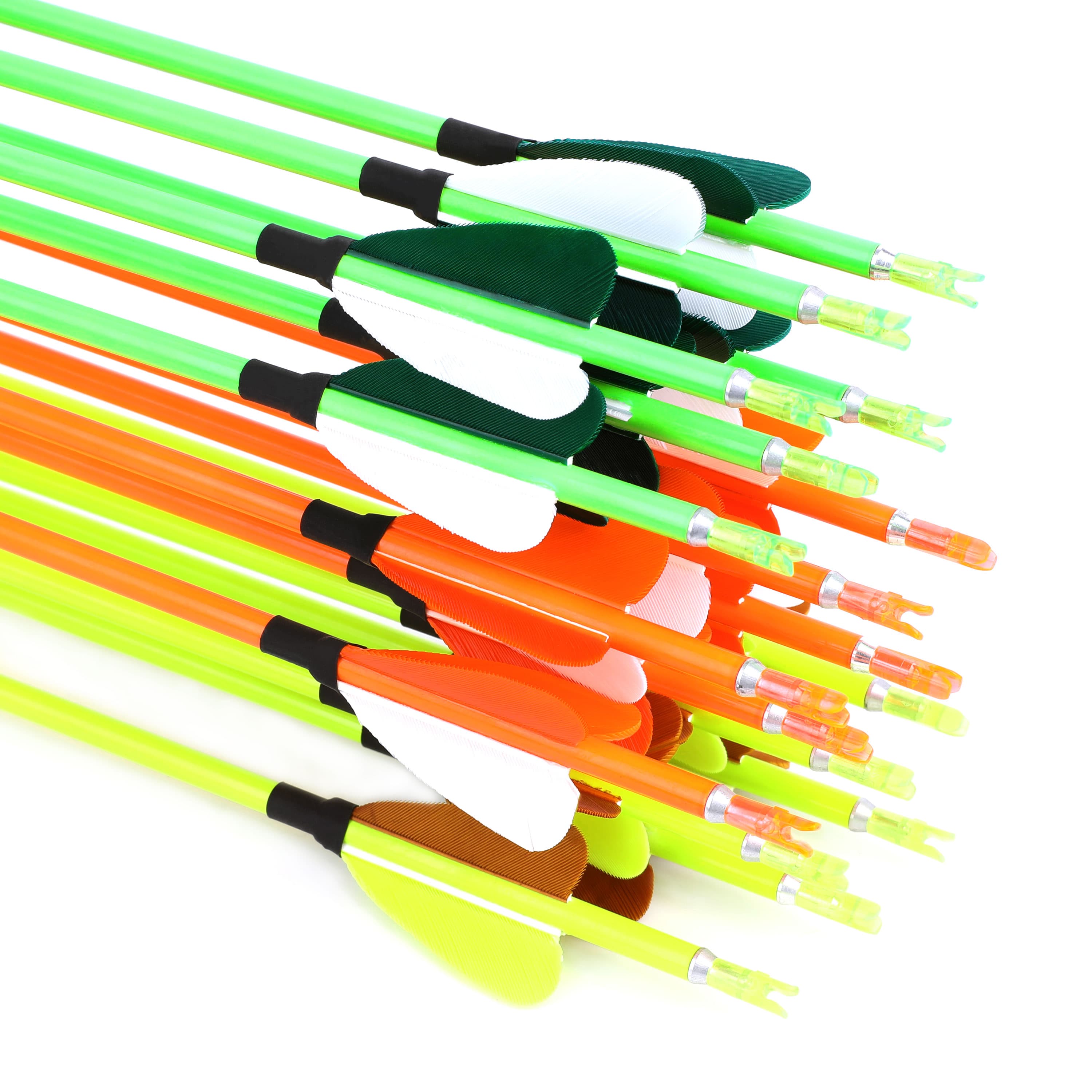 Storm Arrows Archery Turkey Feather Spine500 for Recurve Compound Hunting