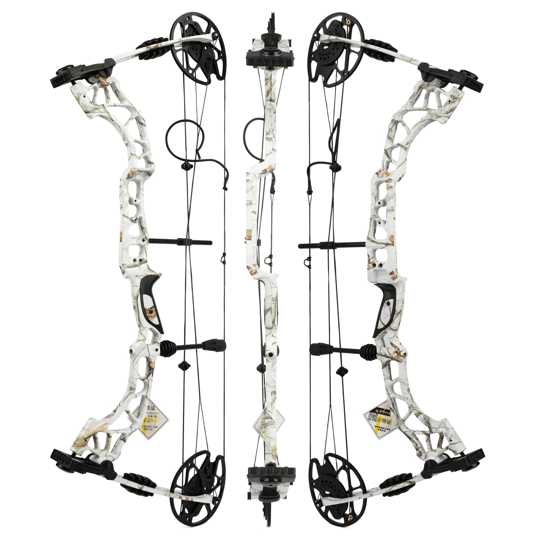 KAIMEI QIN Compound Bow and Arrows Kit Hunting 30-70lbs