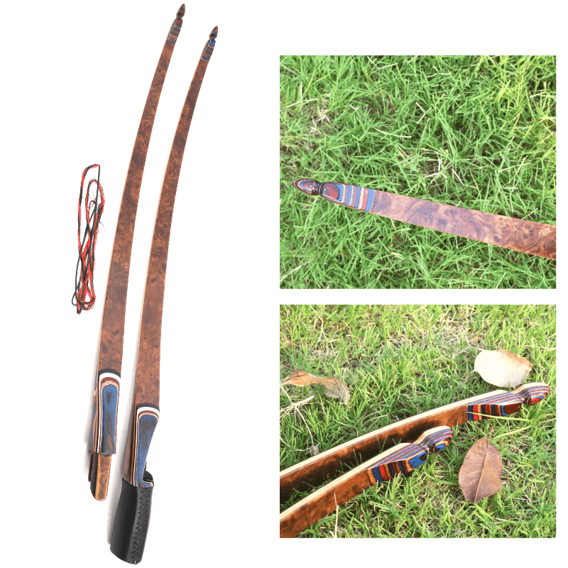 🎯58'' Takedown Traditional Recurve Bow-AMEYXGS Archery