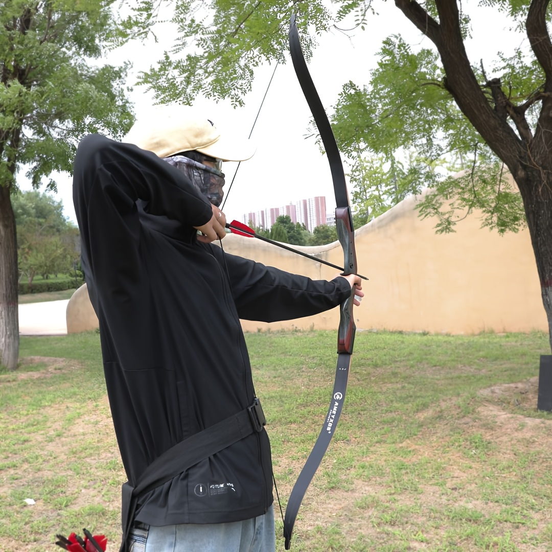 Recurve Bow and Arrow Set – 30–60LBS Takedown Bow Kit for Hunting & Target
