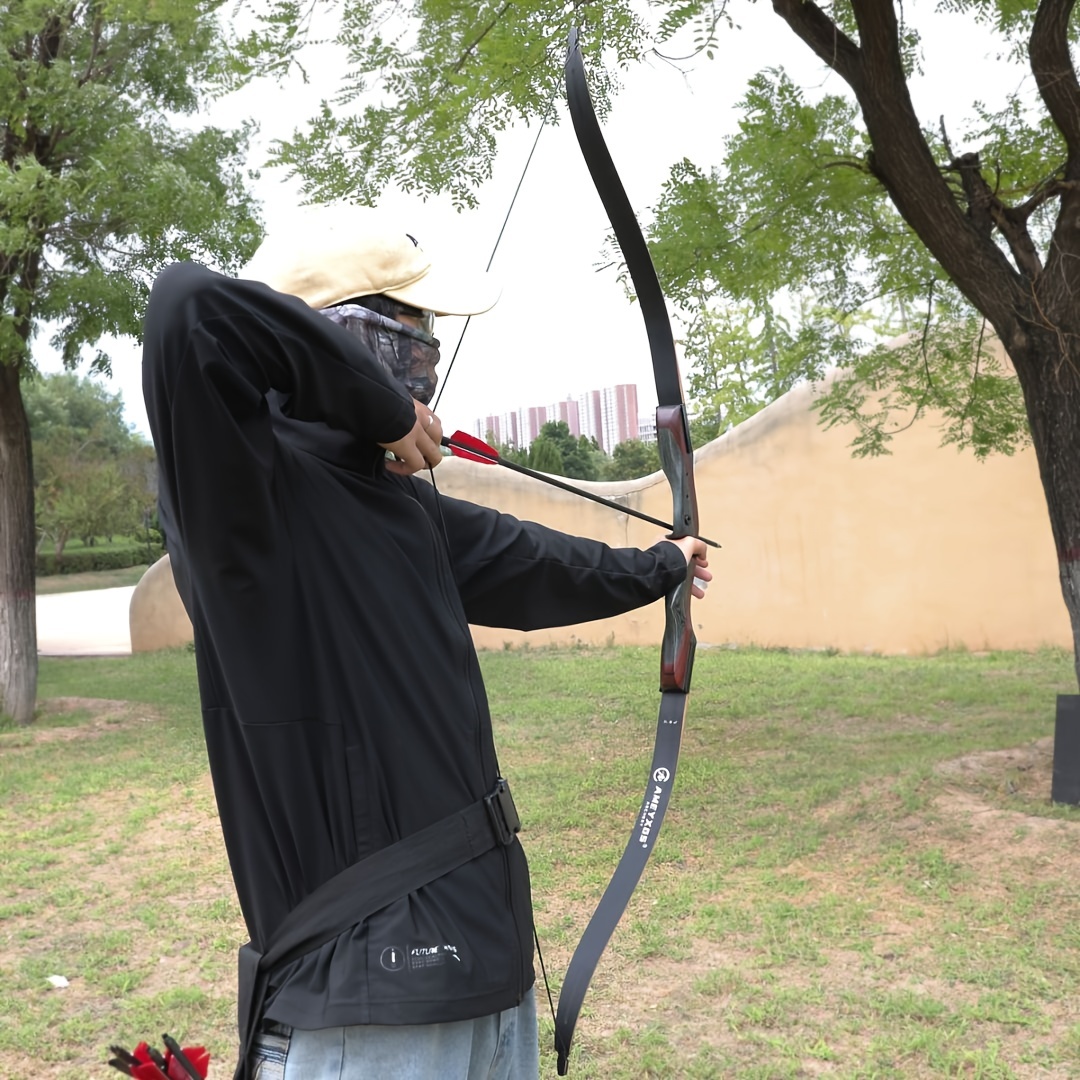Recurve Bow and Arrow Set – 30–60LBS Takedown Bow Kit for Hunting & Target