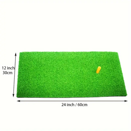 Artificial Turf Golf Training Mat Portable Practice Pad Tee Indoor use