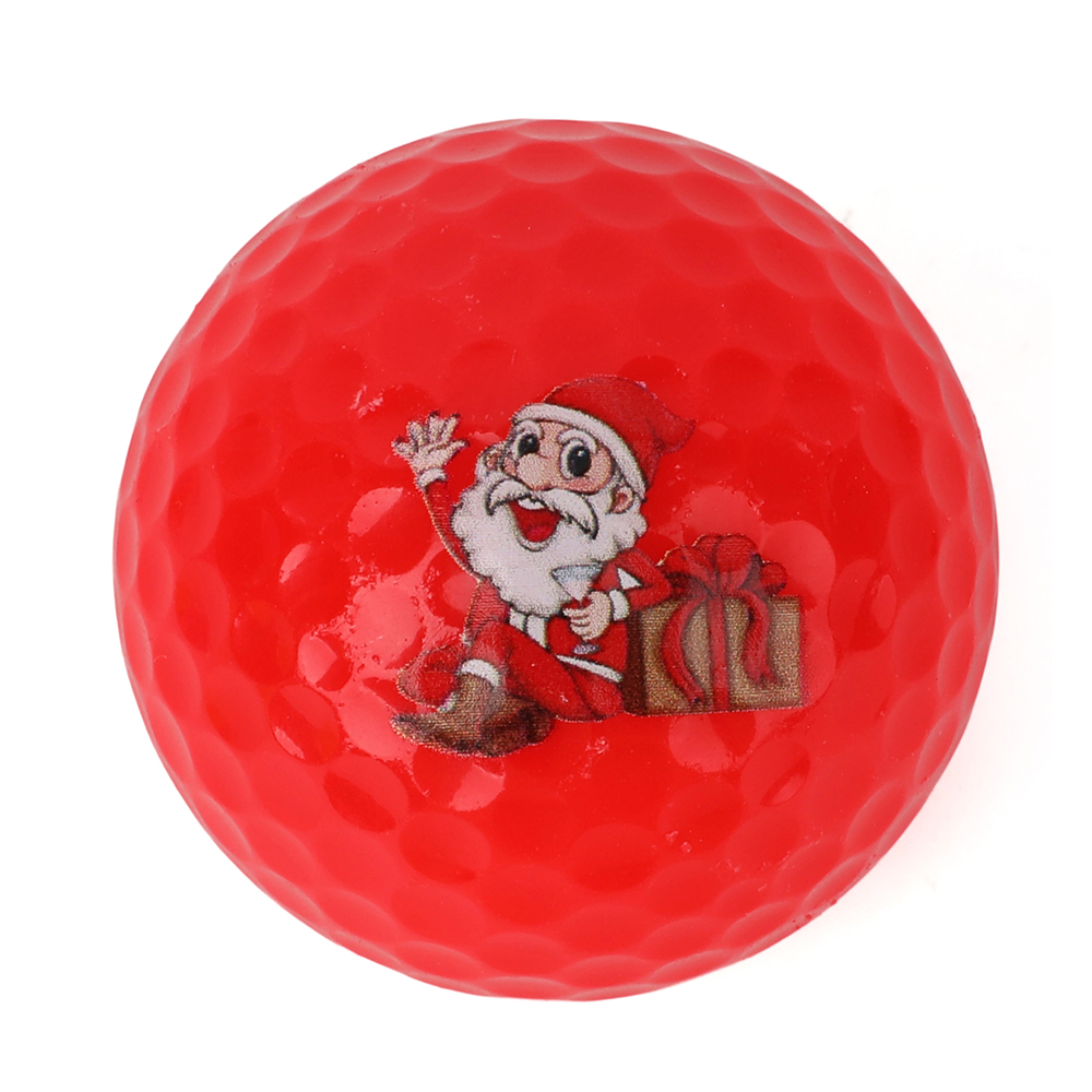Christmas Santa Golf Balls Holiday Gift for Men & Women, 6pcs/pack 