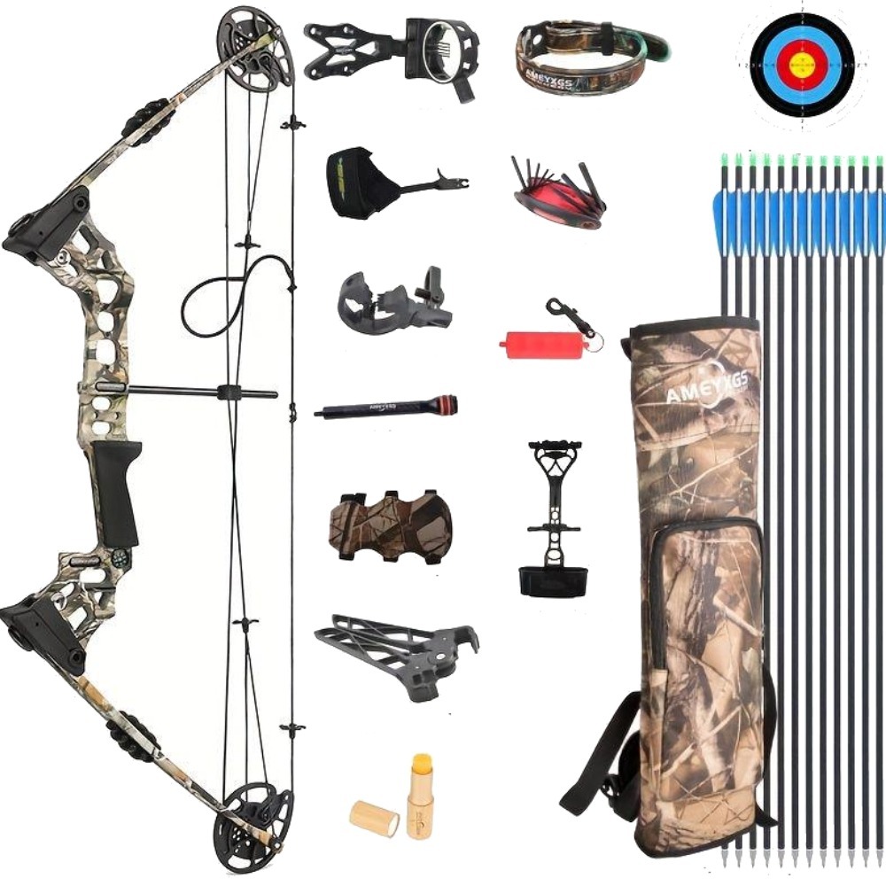 JUNXING Dragon X8 Compound Bow Hunting Bow 20-70 lbs