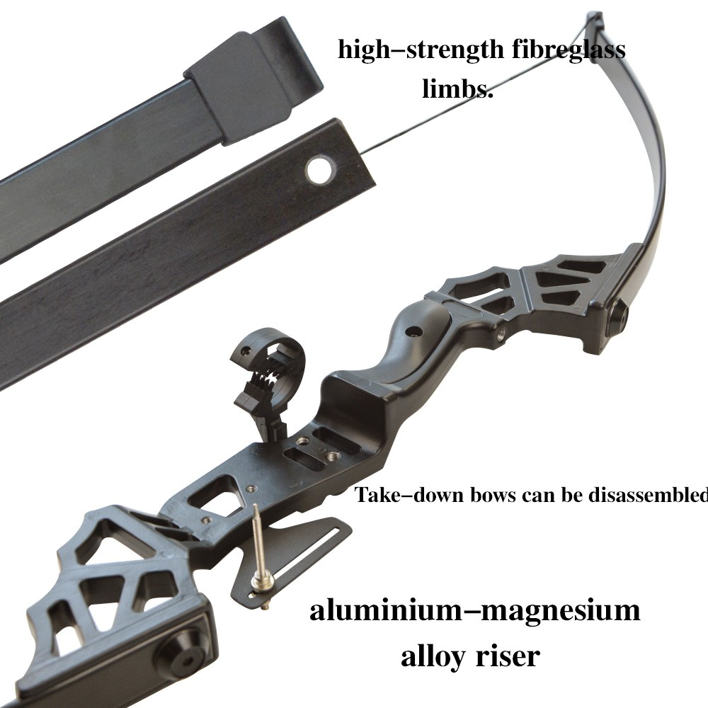 AMEYXGS Archery Straight Bow Kit for Hunting Beginners