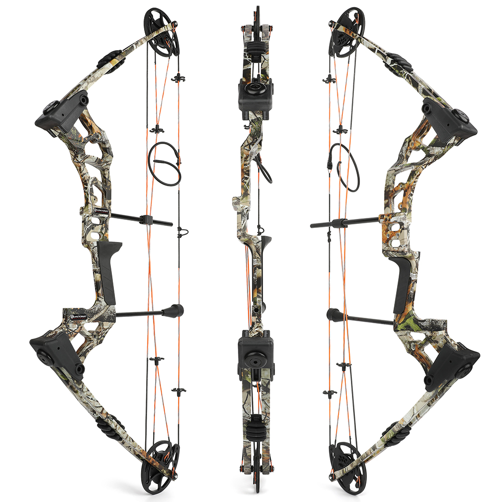 JUNXING M121A Compound Hunting Bow Kit RH 0-70 lbs