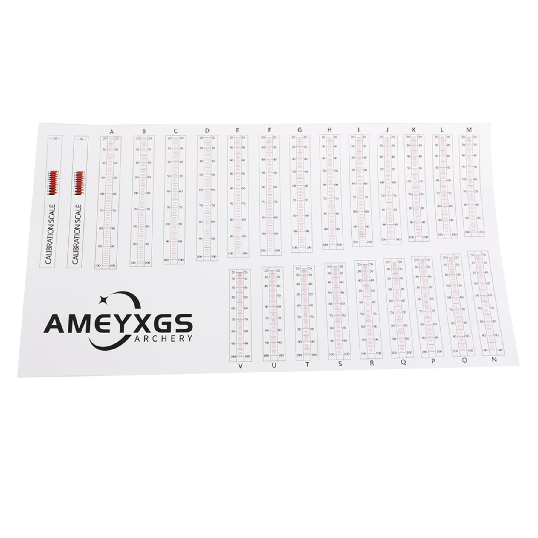 Replacement Extended Range Sight Tape for Bow Hunting 10pcs