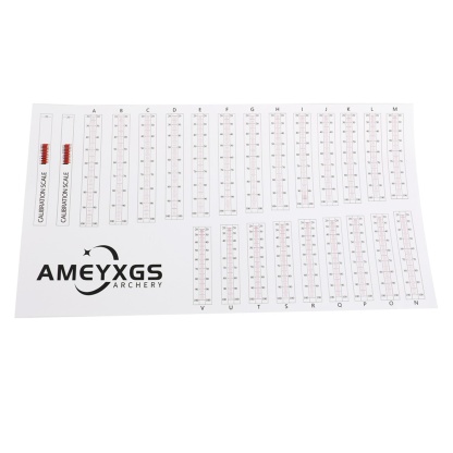 Replacement Extended Range Sight Tape for Bow Hunting 10pcs