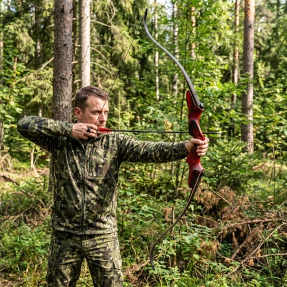 Rock Bear Recurve Bow 20-60lb Takedown Bow 60" Archery Set