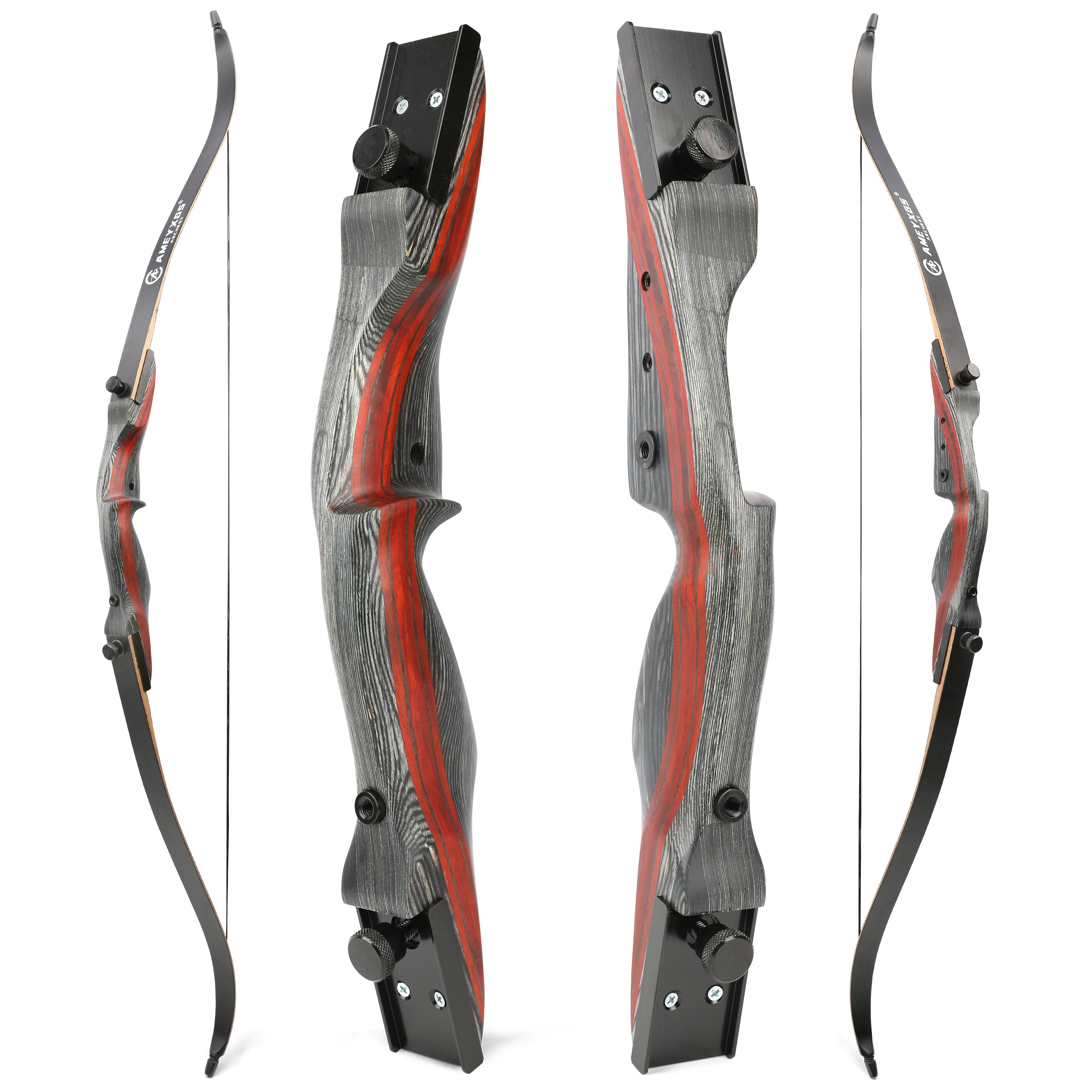 🎯62" Recurve Bow 20-50lbs Takedown Archery Hunting Target-AMEYXGS Archery