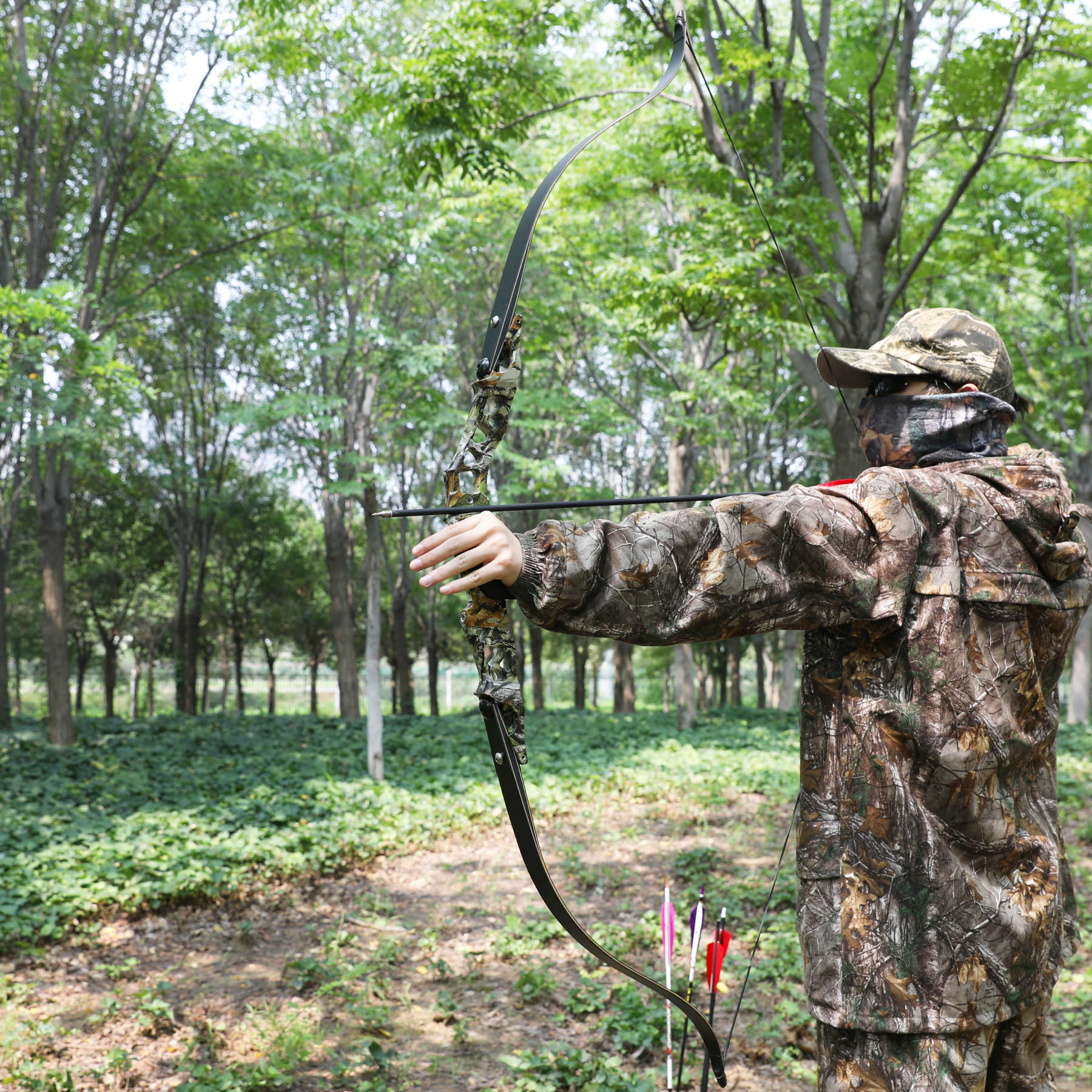 64" ILF JUNXING F166 Recurve Bow 30-60lbs Takedown Archery