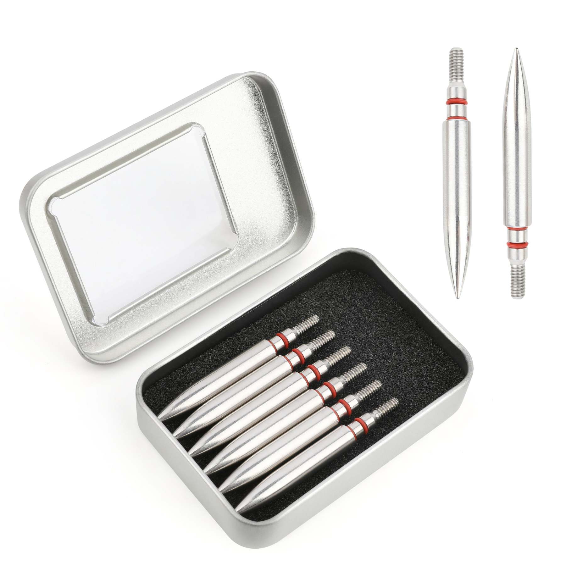 🎯Archery Arrowheads Field Point with Box-AMEYXGS Archery