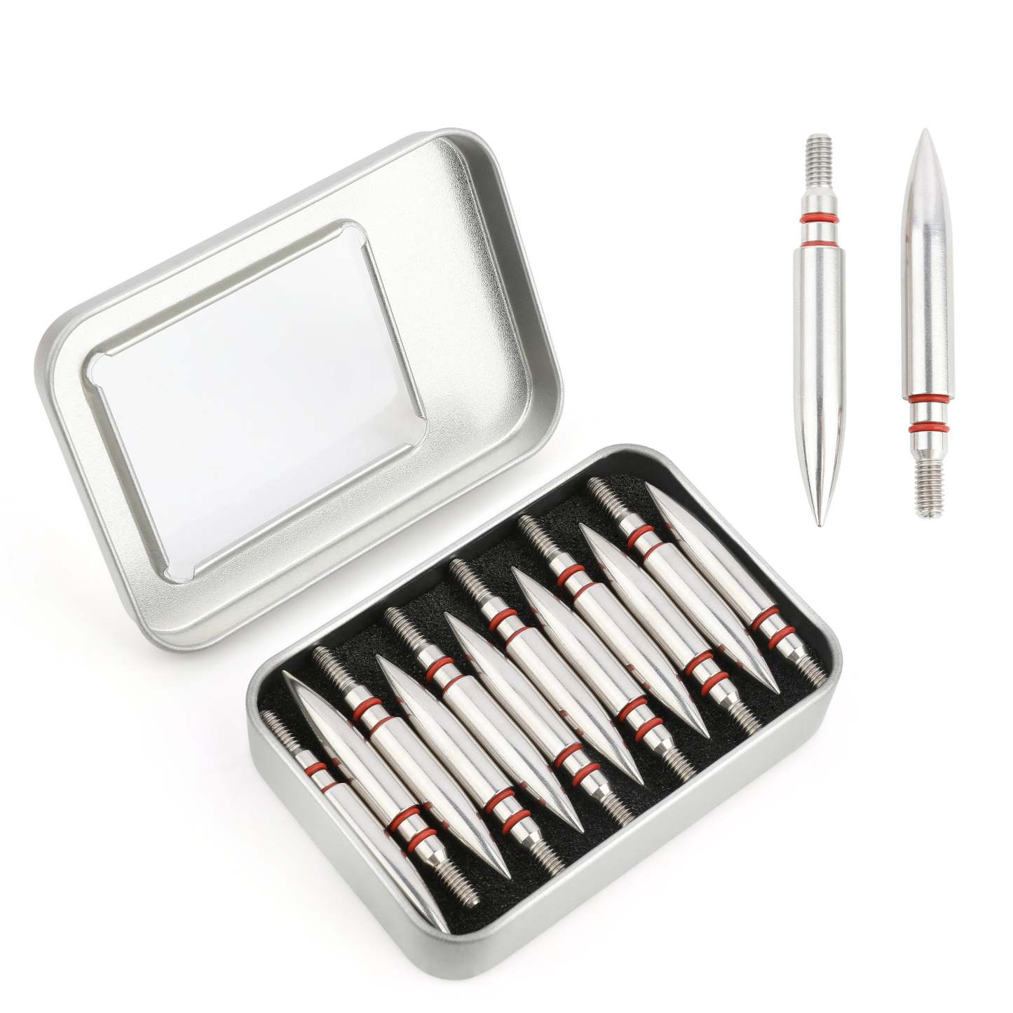 🎯Archery Arrowheads Field Point with Box-AMEYXGS Archery