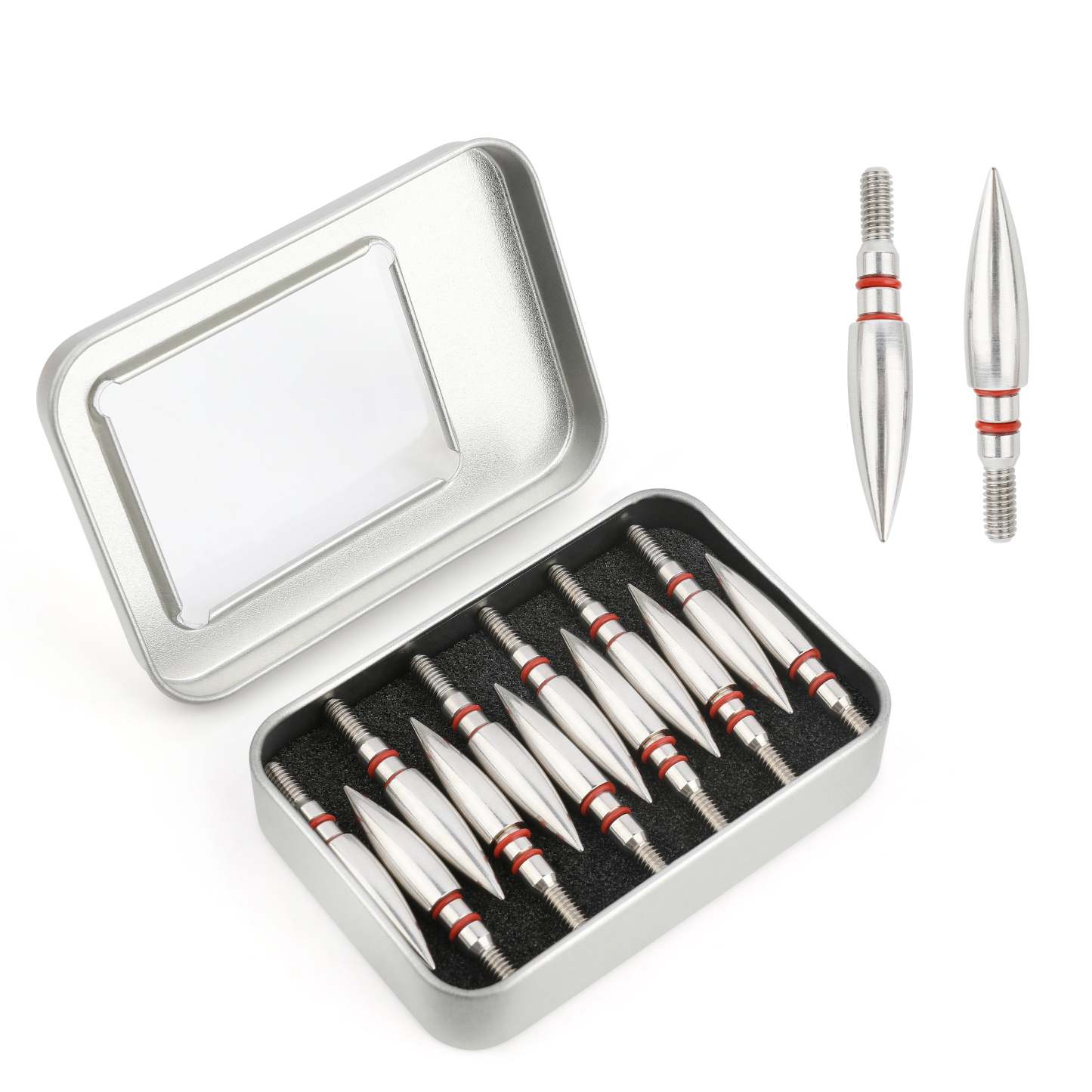 🎯Archery Arrowheads Field Point with Box-AMEYXGS Archery