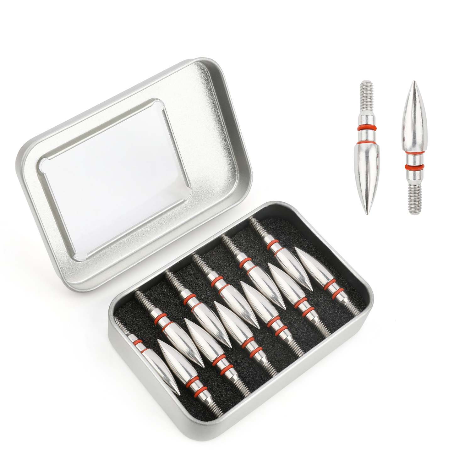 🎯Archery Arrowheads Field Point with Box-AMEYXGS Archery