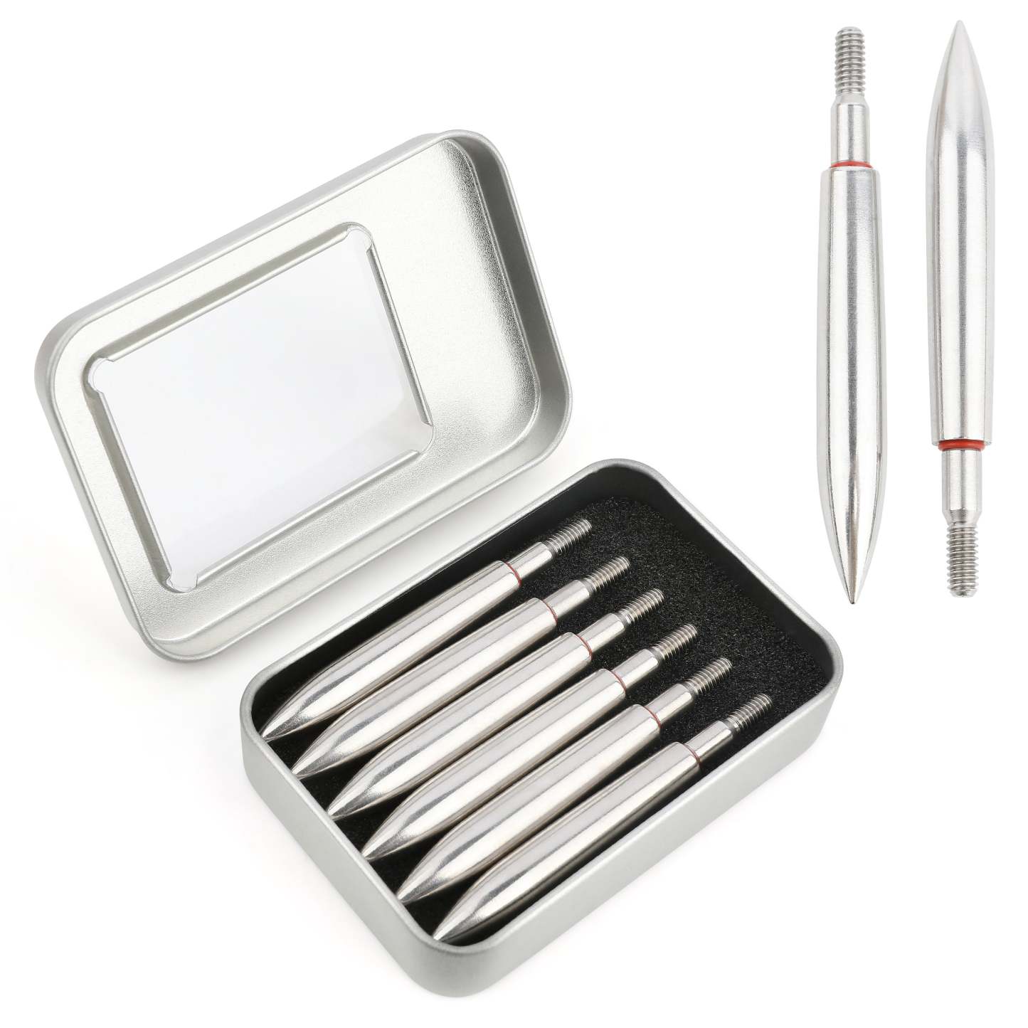 🎯Archery Arrowheads Field Point with Box-AMEYXGS Archery