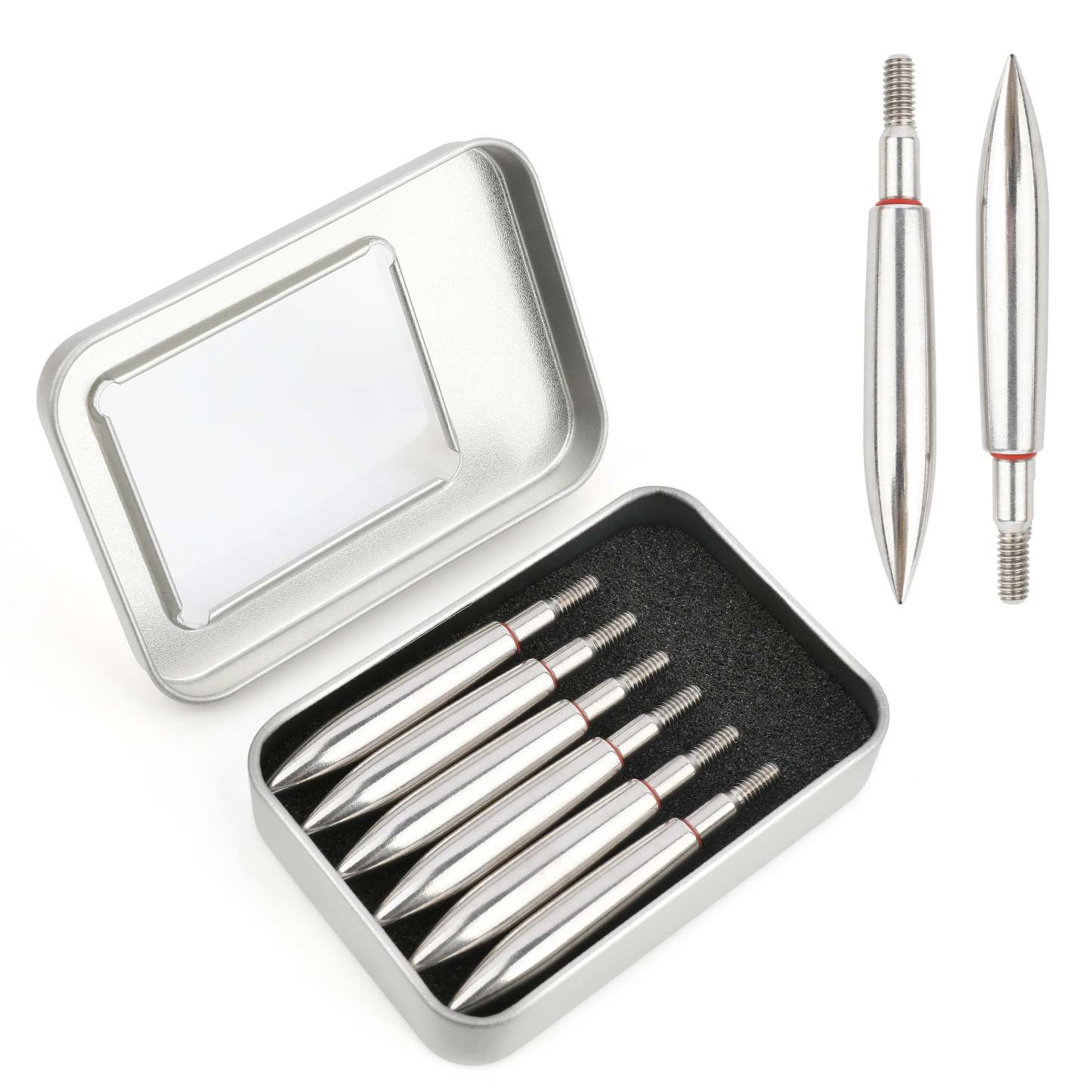 🎯Archery Arrowheads Field Point with Box-AMEYXGS Archery